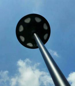 Quality Hitechled 50W Smart RGB UFO all in one solar LED garden light, 360deg lighting landscape solar LED light, HT-SG-UFO50 for sale