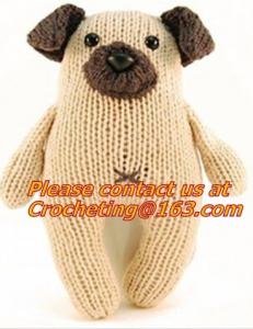 Quality 100% Hand Knit Toy, Handmade Crocheted Doll, Crochet Stuffed Toy Doll,knitting patterns to for sale