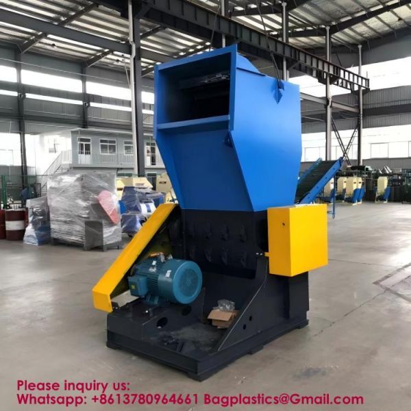 Plastic Recycling Crusher Machine Crushing Machine For Sale Plastic Bottle Crushing Machine Plastic Crusher Double Shaft Shredder Woven Bags Shredder
