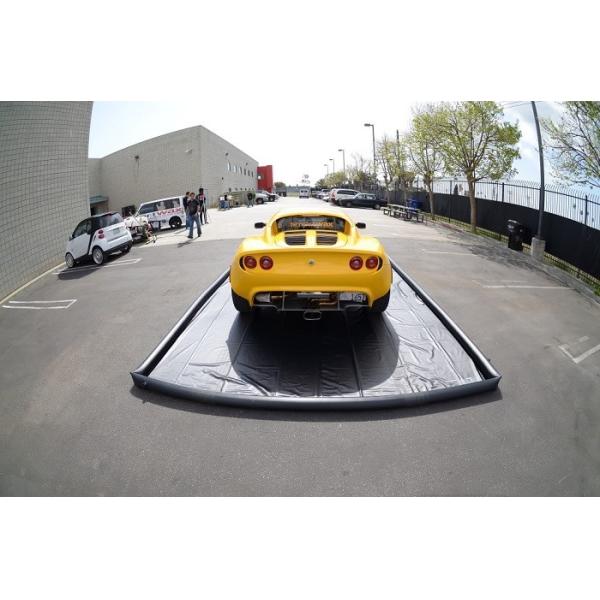 Durable Inflatable Car Wash Mat Easy Set Up With CE / UL Blower