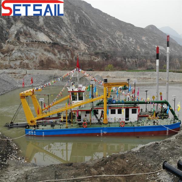 Diesel Power Type Cutter Suction Hydrocyclone Set Sail Hydraulic Dredger