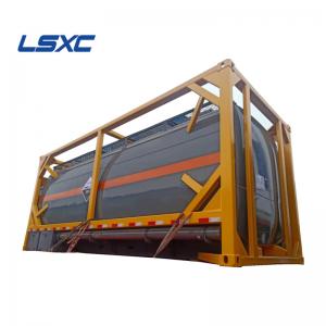 Quality China factory direct sale low price 20ft tank container concentrated sulfuric acid for sale