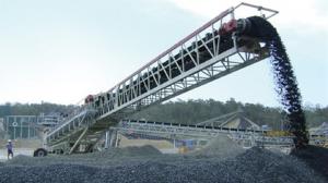 Quality Iron Ore Transfer Belt Conveyor 200Kw 1200mm Width Mining Transportation Heat Resistant for sale