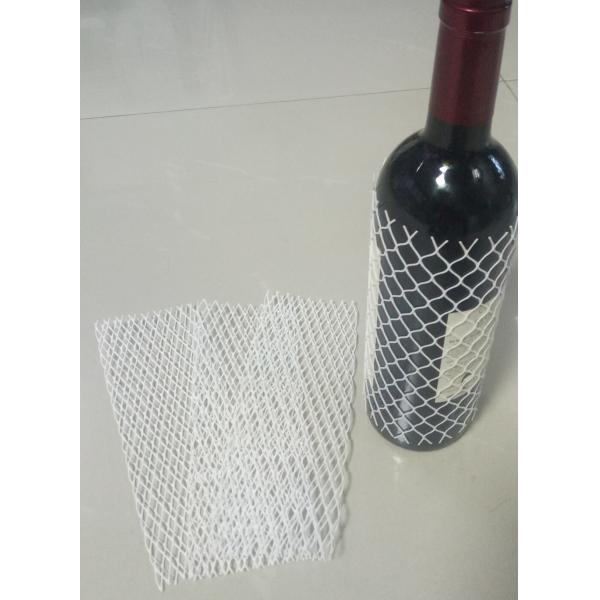 Tasteless Protective Netting Sleeve Wine Bottle Net PE Materials Customized