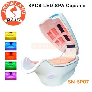 China 8Pcs Led Light Spa Capsule Body Slimming Machine Infrared Ozone Sauna Spa Capsule on sale