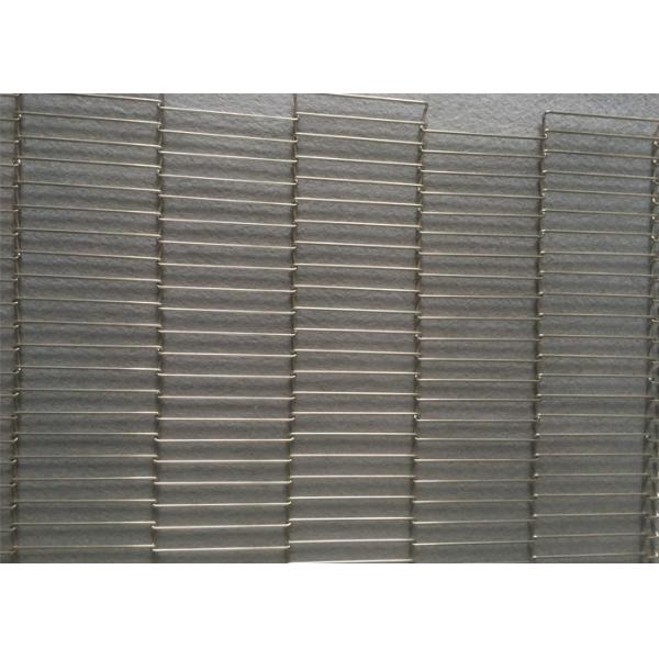 High Carbon Steel Ladder Conveyor Belt Flat Surface For Egg Conveying