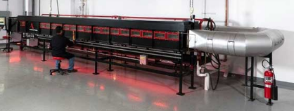 ASTME 84 UL910 Cable Testing Equipment For Flame Propagation And Smoke Testing