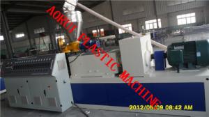 China One Step Profile Making WPC Panel Production Line , Two Screw Extruder on sale