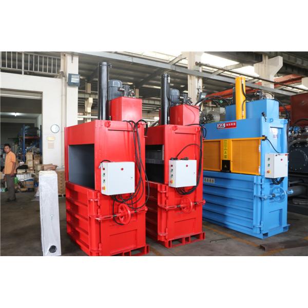Plastic Waste Flakes Hydraulic Compress Compactor Baler