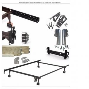 Quality Fixed Support Folding Bracket Metal Bed Frame L Shape Parts with Customized Size and 1 for sale