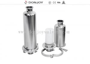 Quality Food Grade Stainless Steel Tank Parts Sanitary Rebreather With Clamped Connection for sale