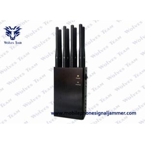 Buy cheap 8 Antenna Handheld Jammers WiFi and 3G 4GLTE 4GWIMAX Phone Signal Jammer from wholesalers