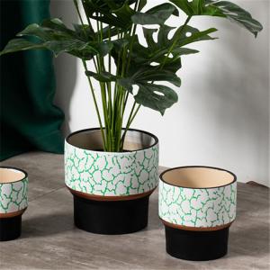 China High quality outdoor tall ceramic flower pot wholesale custom modern big ceramic planters pots on sale