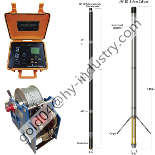 Deep Borehole Survey Equipment Logger Tools for Water Well Logging
