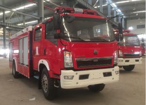 Quality Water Foam Road Rescue Emergency Vehicles 118kw 4x2 For Fire Fighting for sale