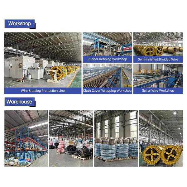 Suction Hydraulic Oil Hose Customized With Synthetic Rubber Material