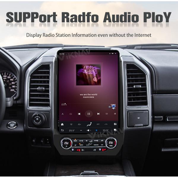 Viknav Car Radio For Ford Expedition (2016-2022) 14.4 Inch Android Head Unit Touch Screen GPS Multimedia Player Auto