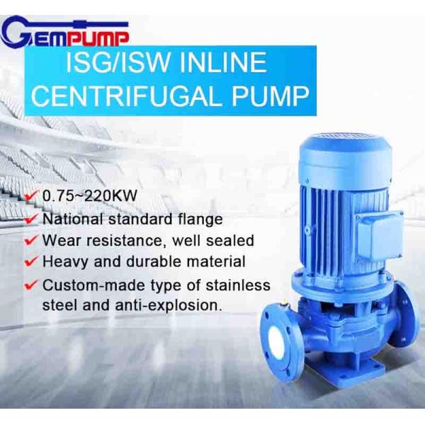 2 Inch Vertical End Suction Centrifugal Pump Three Phase sewage booster pump