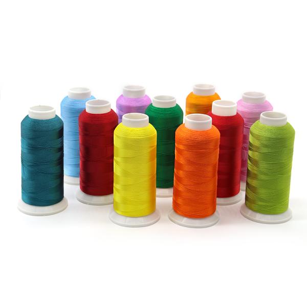 720 Colors of Polyester Embroidery Thread for Customizable and High Speed Embroidery