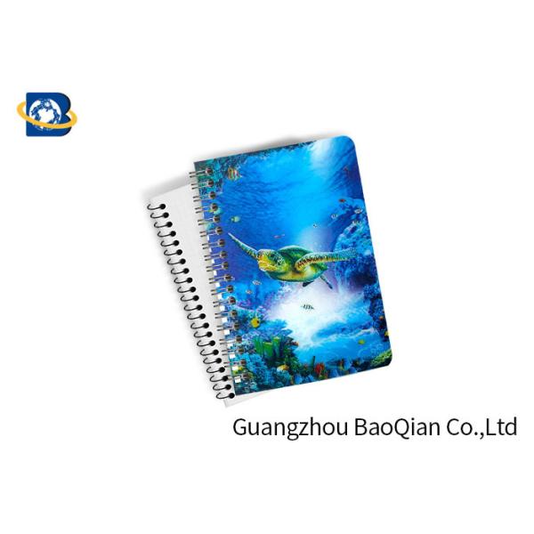 A4 A5 A6 3D Lenticular Notebook Eco - Friendly Material For Student Stationery