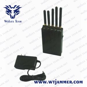 8 Meters GPS WiFi 5 Antenna Portable Signal Jammer