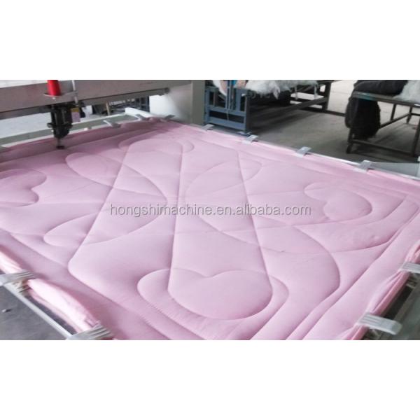 Computerized quilt making equipment high speed duvet sewing machine single needle bedsheet quilting machine