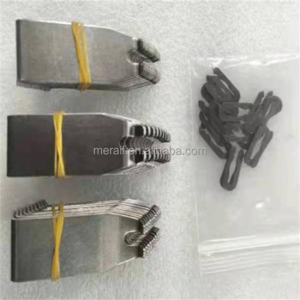 Titanium Wave Soldering Finger L or V type Titanium Finger for smt