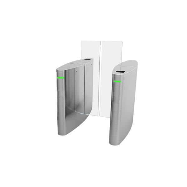 LED Indicator IP54 100W Half Height Sliding Turnstile SS304