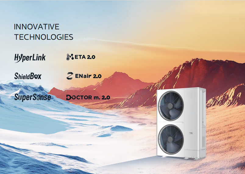 V8 EasyFit Compact Design Space-saving HVAC for Retrofit Projects Cut Installation Labor Costs by 60% with Simplified Design