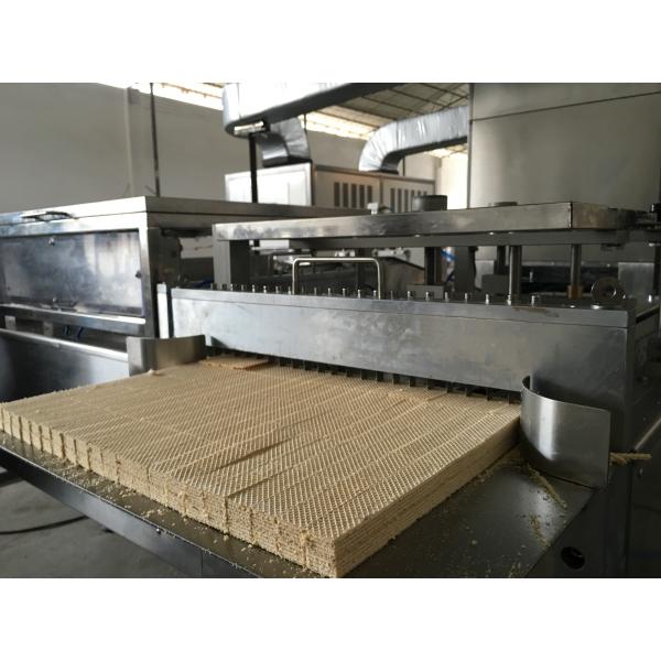 Long Service Life 240kg/H Wafer Biscuit Manufacturing Machine