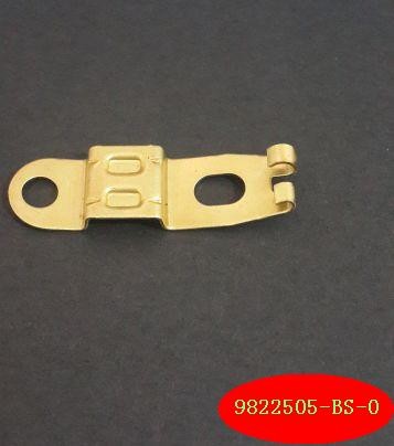 Tin Plating Flat Terminal Connector Metal Stamping Brass Motor Connector
