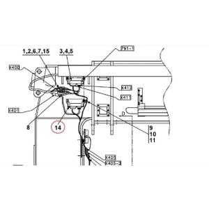 Automated Control Rectangle Spreader Controller Kalmar Reach Stacker Parts Weatherproof