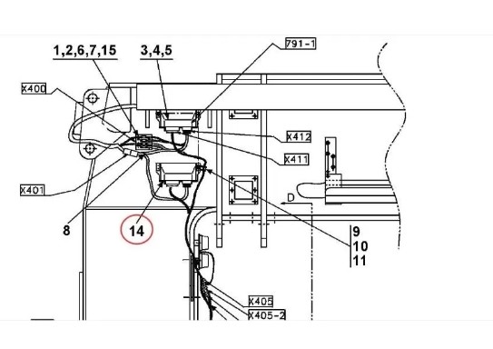 Buy Automated Control Rectangle Spreader Controller Kalmar Reach Stacker Parts Weatherproof at wholesale prices