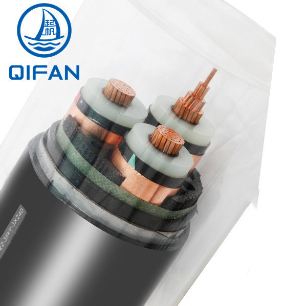 Unarmored Medium Voltage Power Cable 3.6/6 (7.2) Kv 150mm2 Single Core Copper Conductor