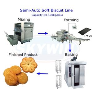 400 Automatic Rotary Moulder Biscuit Machine Soft Biscuit Making Machine