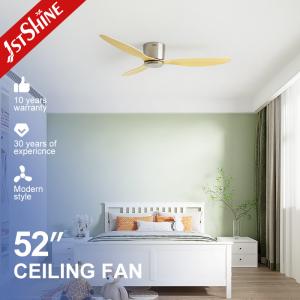 Quality 1stshine Wood Plastic Blades Ceiling Fan with Remote Control and Customized Switch Type for sale