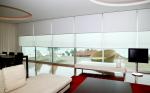 Roller blinds fabric,100% polyester blackout roller fabric for meeting room