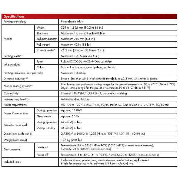 Roland XF640 with dx6 head for eco solvent printing