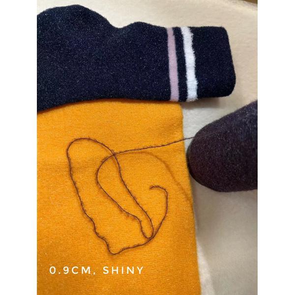 2.0cm NM7.5 Blue Crystal And Soft Nylon Feather Yarn For Knitting Sweaters