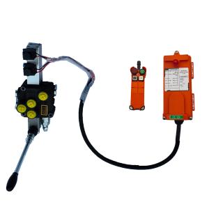 Three Modes Manual Pneumatic Electric Hydraulic Valve Straight Multi Way Valve