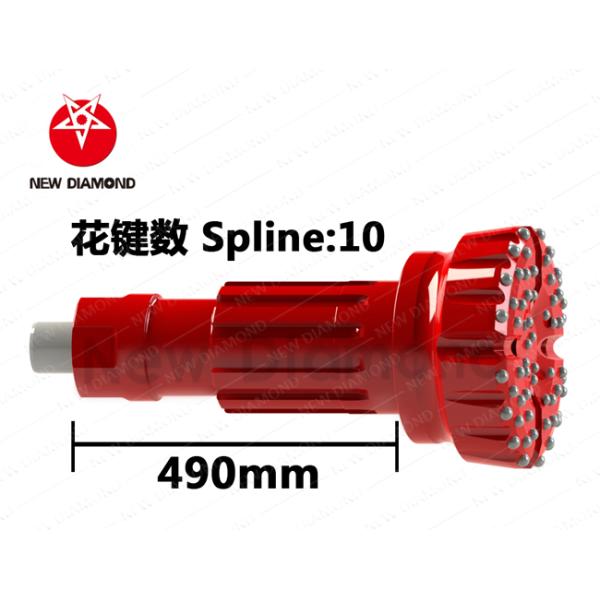 Forging DTH Ballistic Button Bits With Convex Concave Head