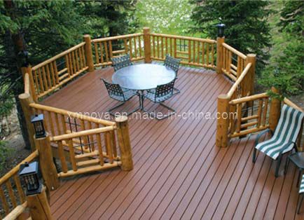 Eco-Friendly Wood Plastic Composite WPC Garden Decking Flooring