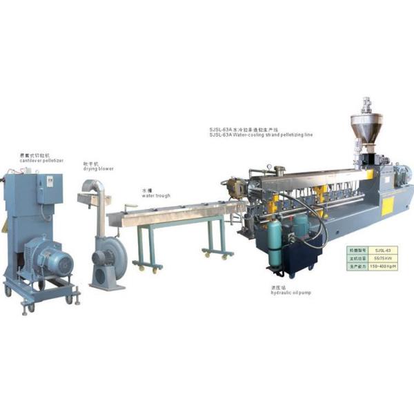 Mini Plastic Granules Making Machine Plastic Extrusion Equipment