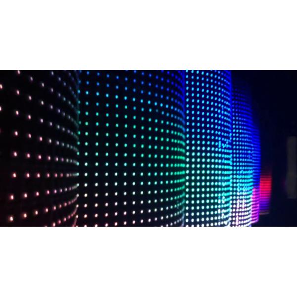 160° Light Angle SMD 5050 LED Mesh Screen for Permanent Customized Outdoor Advertising