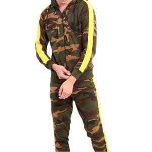 Quality Camouflage Style Mens Hoodie Tracksuit Set Sweatsuit With Private Label for sale