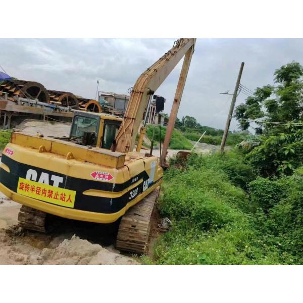 Original Imported Second-hand Cat 320B Extended Arm Excavator From Japan