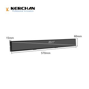 23.1'' Advertising Shelf Edge Display Wall Mounted Player Loop Video For Retail