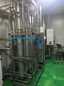 Quality Pharma  Multi Column Distillation Plant Multi Effect Water Distiller For Injection for sale
