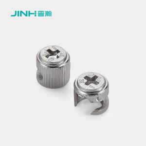Quality Easy Installation Minifix Cam Lock 12mm Diameter For Panel Furniture Connection for sale