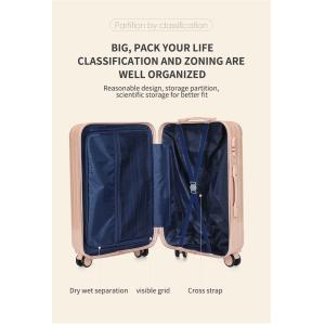 ABS hard shell 805 luggage Affordable and Durable Hard-Shell Suitcase, Student